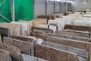 Склад слэбов натурального камня