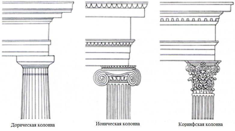 колонны из мрамора
